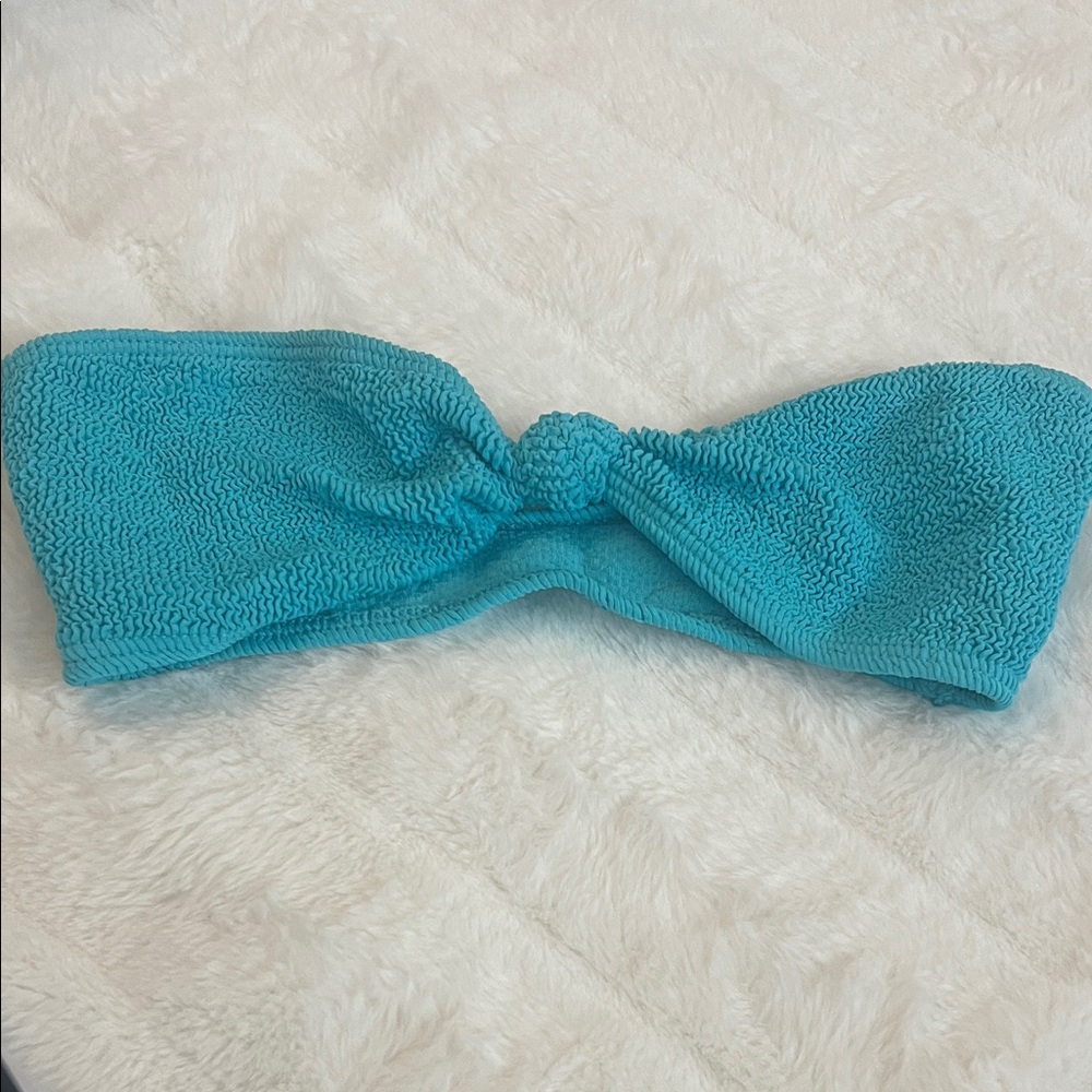 bond-eye Turquoise Bikini Top